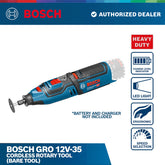 Bosch GRO 12V-35 Cordless Rotary Tool (Bare tool)